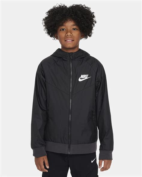 Nike Kinderjack met capuchon Sportswear Windrunner.